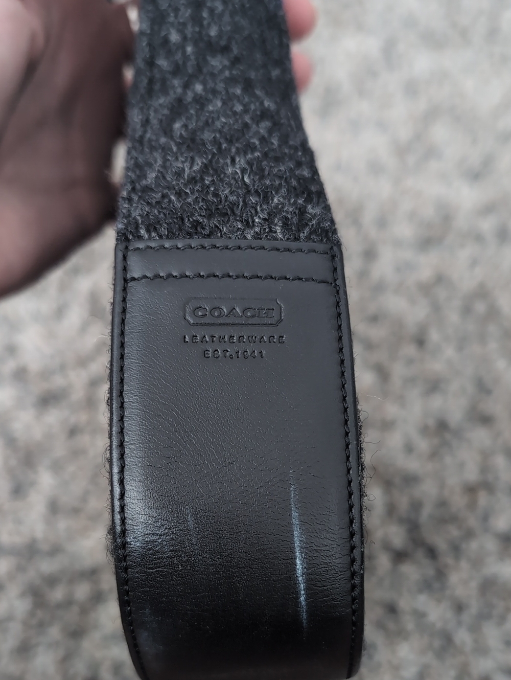 Coach Wool Shoulder Bag - Picture 6 of 10